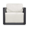 Uttermost Remsen Black/Oyster Outdoor Lounge Chair