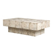 Uttermost Kotoa Bleached White Coffee Table