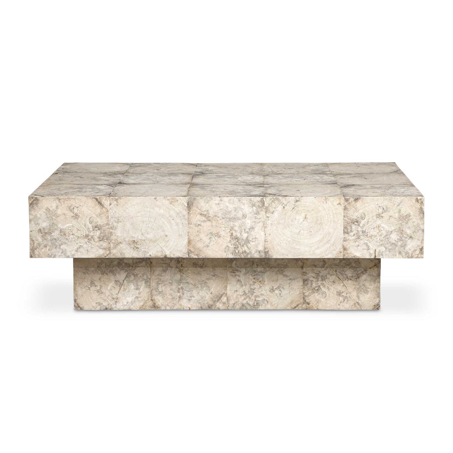 Uttermost Kotoa Bleached White Coffee Table