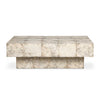Uttermost Kotoa Bleached White Coffee Table