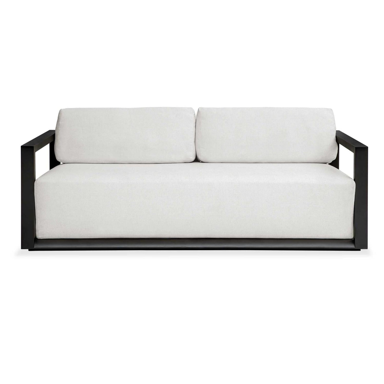 Uttermost Remsen Outdoor Black/Oyster Sofa