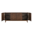 Uttermost Melbourne Mappa Burl 4 Door Cabinet
