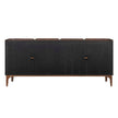 Uttermost Melbourne Mappa Burl 4 Door Cabinet