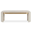 Uttermost Serena Bone White Bench