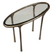 Uttermost Ata Brass Accent Table