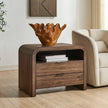 Uttermost Decatur Dark Walnut Side Table