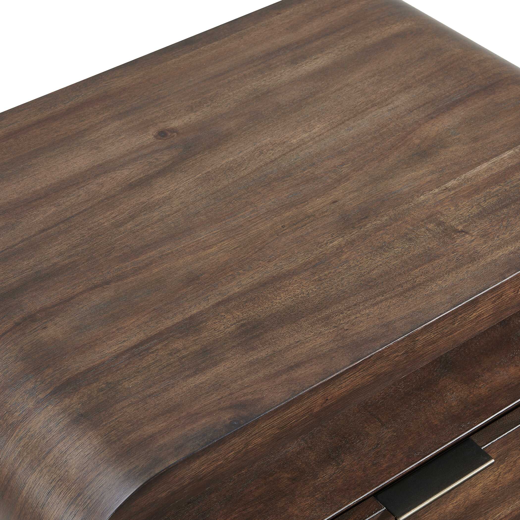 Uttermost Decatur Dark Walnut Side Table