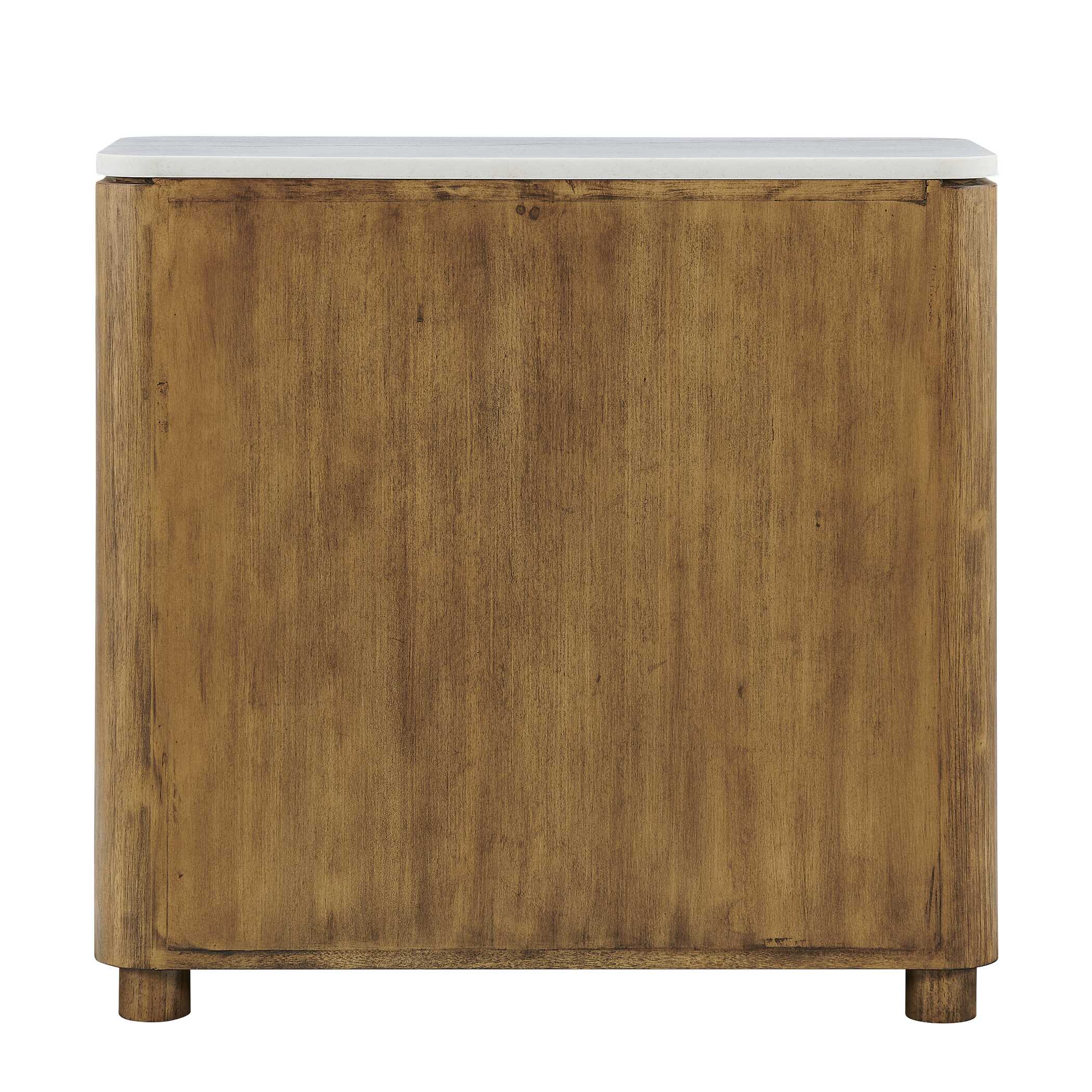 Uttermost Mebarak Reeded 2 Door Cabinet
