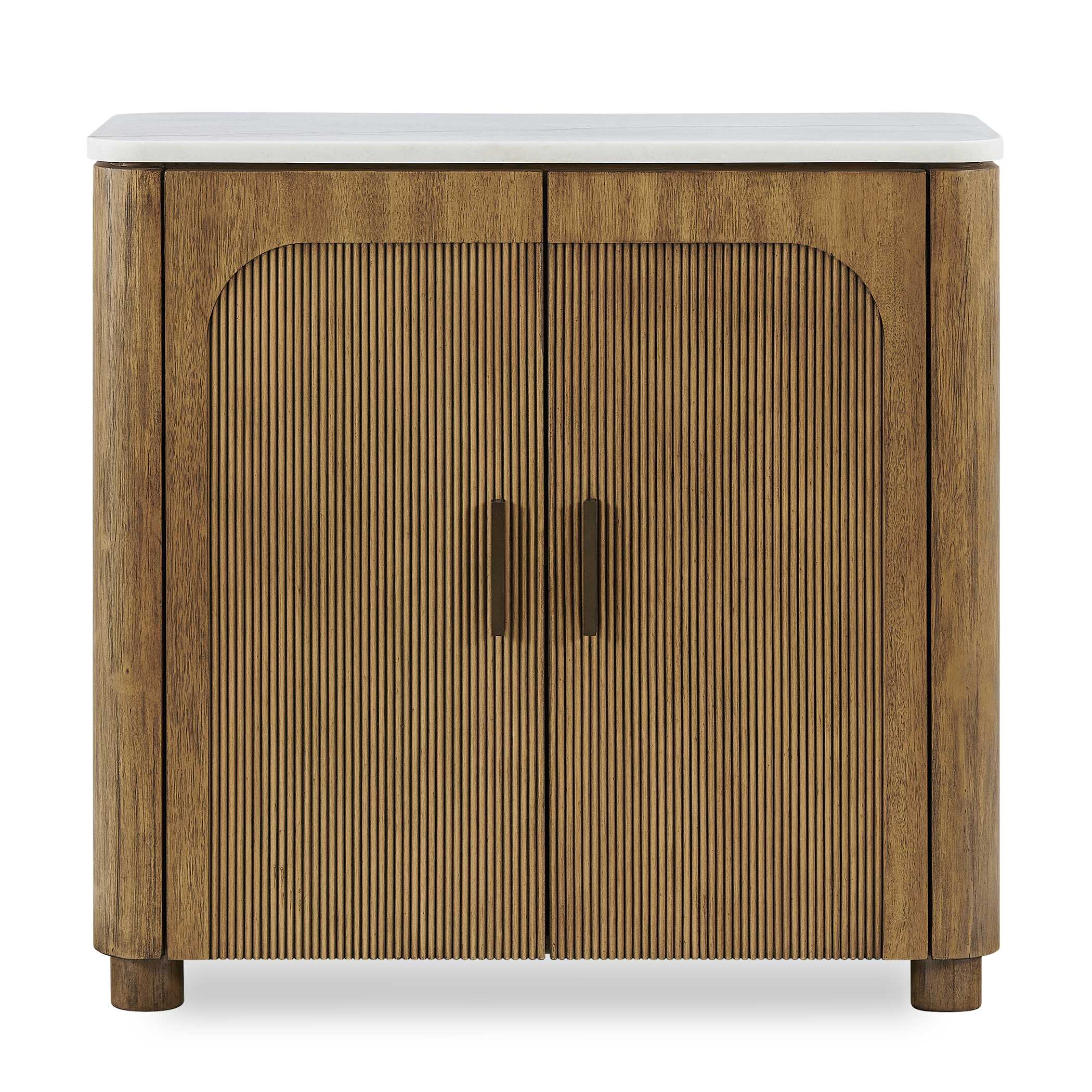 Uttermost Mebarak Reeded 2 Door Cabinet