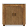 Uttermost Mebarak Reeded 2 Door Cabinet