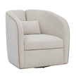 Uttermost Vega Ecru Swivel Chair