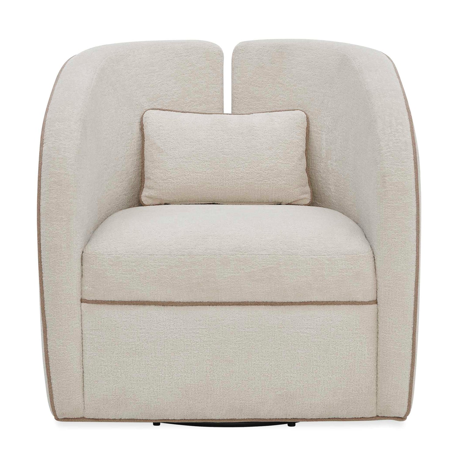 Uttermost Vega Ecru Swivel Chair