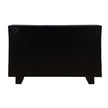 Uttermost Mercado Black 3 Door Cabinet