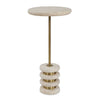 Uttermost Adames Travertine Drink Table