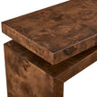 Uttermost Naoko Burl Wood Console Table