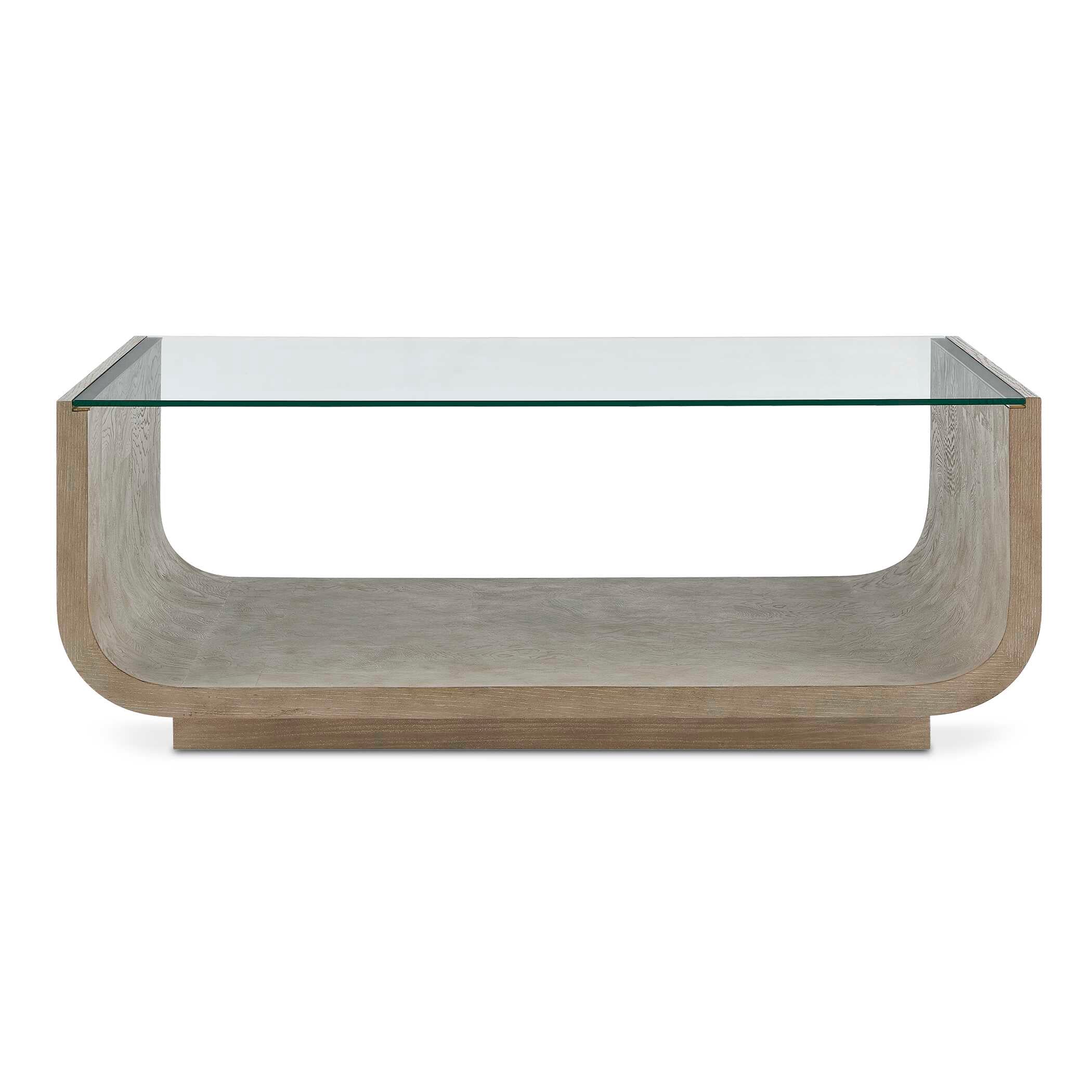 Uttermost Maeva Modern Glass Coffee Table