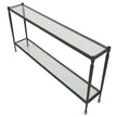 Uttermost Javana Glass / Iron Console Table