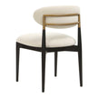 Uttermost Moxie Black Armless Dining Chair - Set of 2