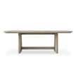 Uttermost Harbor Herringbone Indoor-Outdoor Dining Table