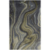 Feizy Amira 8631F Rug in Green / Gray
