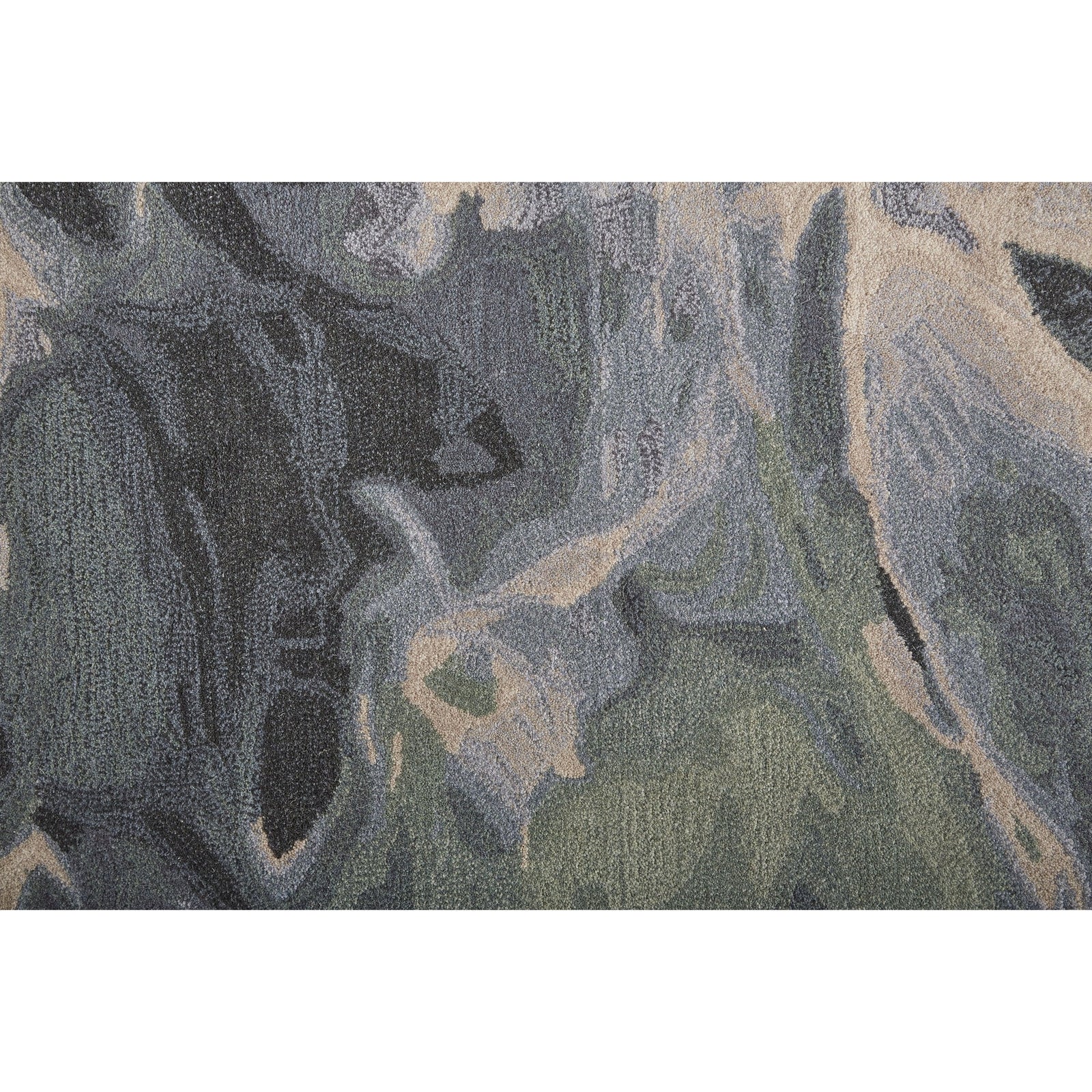 Feizy Amira 8635F Rug in Green / Blue