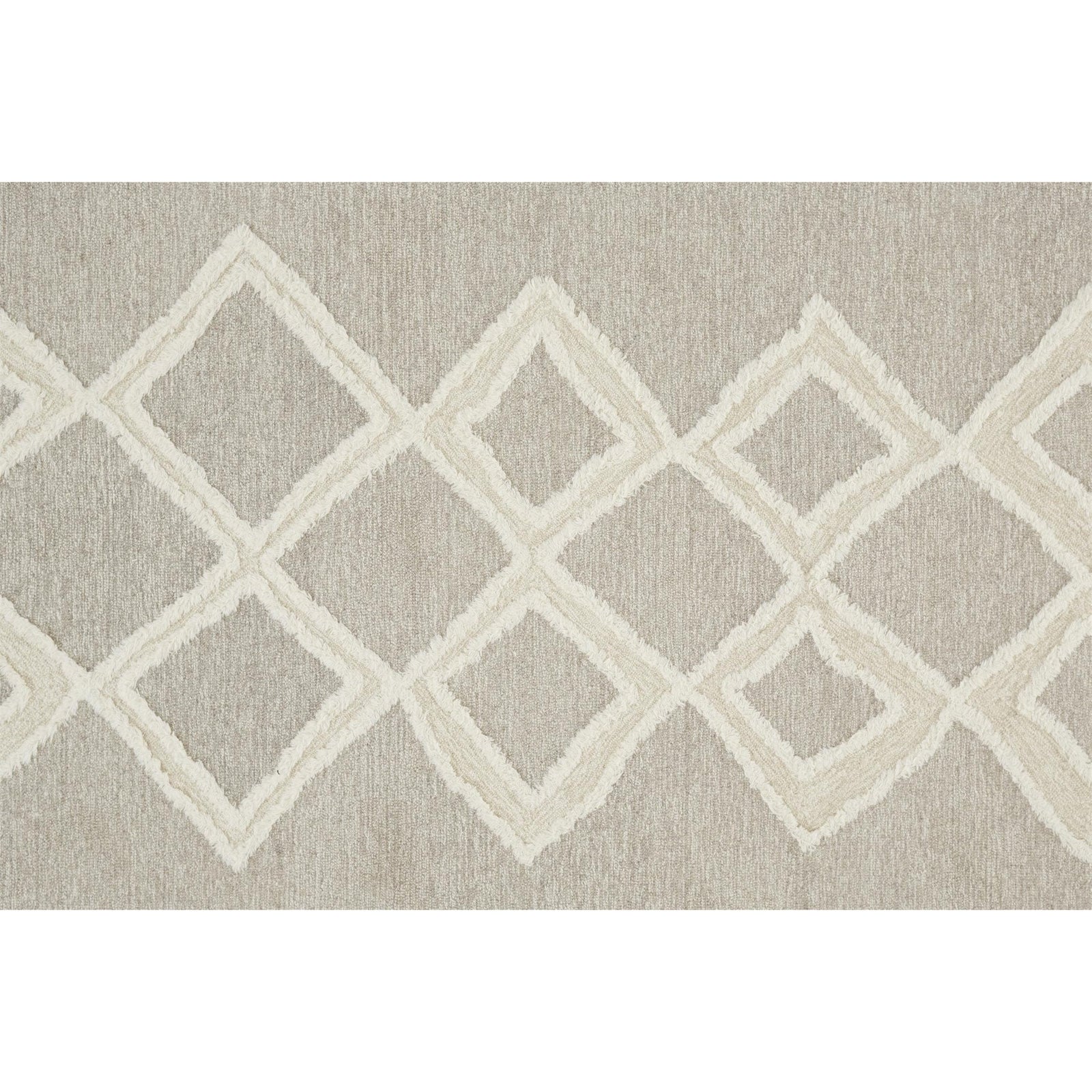 Feizy Anica 8009F Rug in Taupe / Ivory
