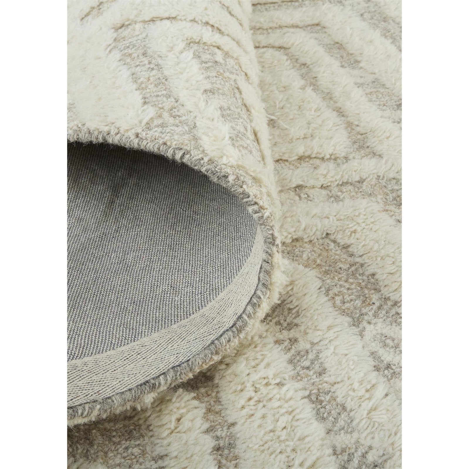 Feizy Anica 8010F Rug in Ivory / Tan