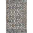 Feizy Arazad 8479F Rug in Black/Tangerine