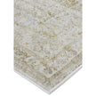 Feizy Aura 3734F Rug in Gold / Gray