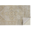 Feizy Aura 3734F Rug in Gold / Gray