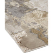 Feizy Aura 3737F Rug in Gold / Tan