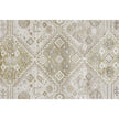 Feizy Aura 3738F Rug in Gold / Beige
