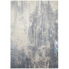 Feizy Azure 3401F Rug in Ivory / Silver