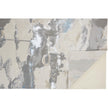 Feizy Azure 3525F Rug in Silver / Teal