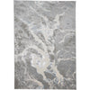 Feizy Azure 3539F Rug in Silver / Blue