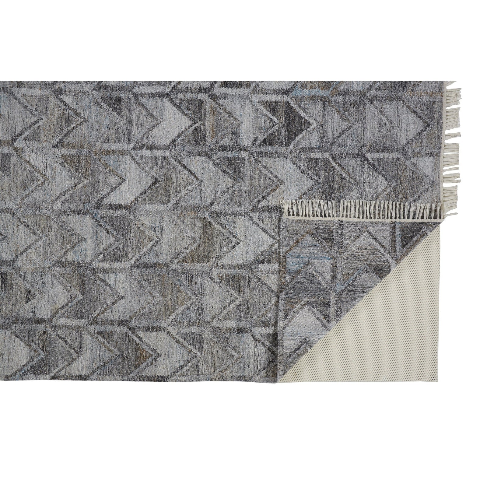 Feizy Beckett 0813F Rug in Gray