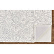 Feizy Belfort 8778F Rug in Ivory/Charcoal