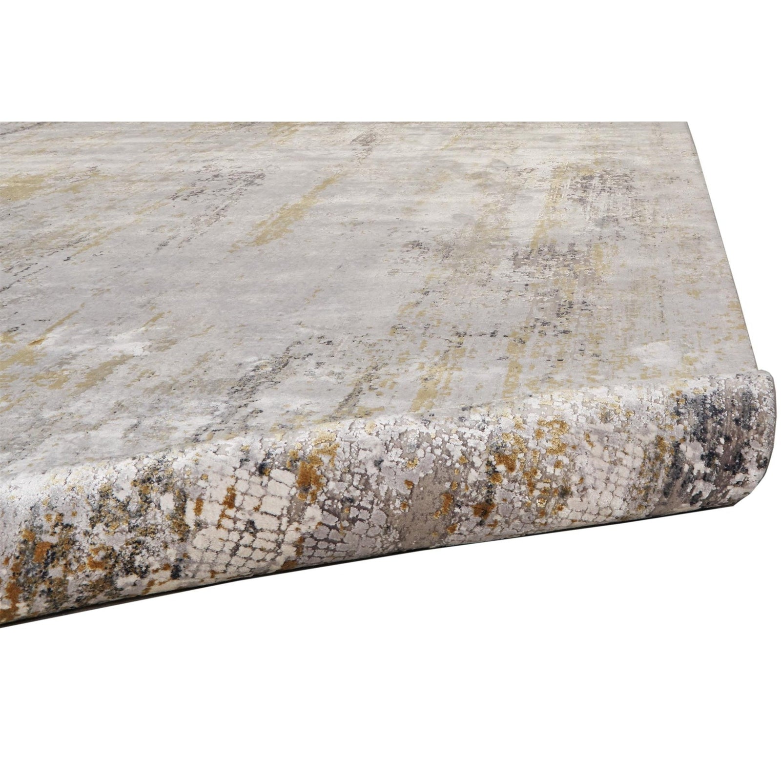 Feizy Cadiz 3887F Rug in Ivory/Gray