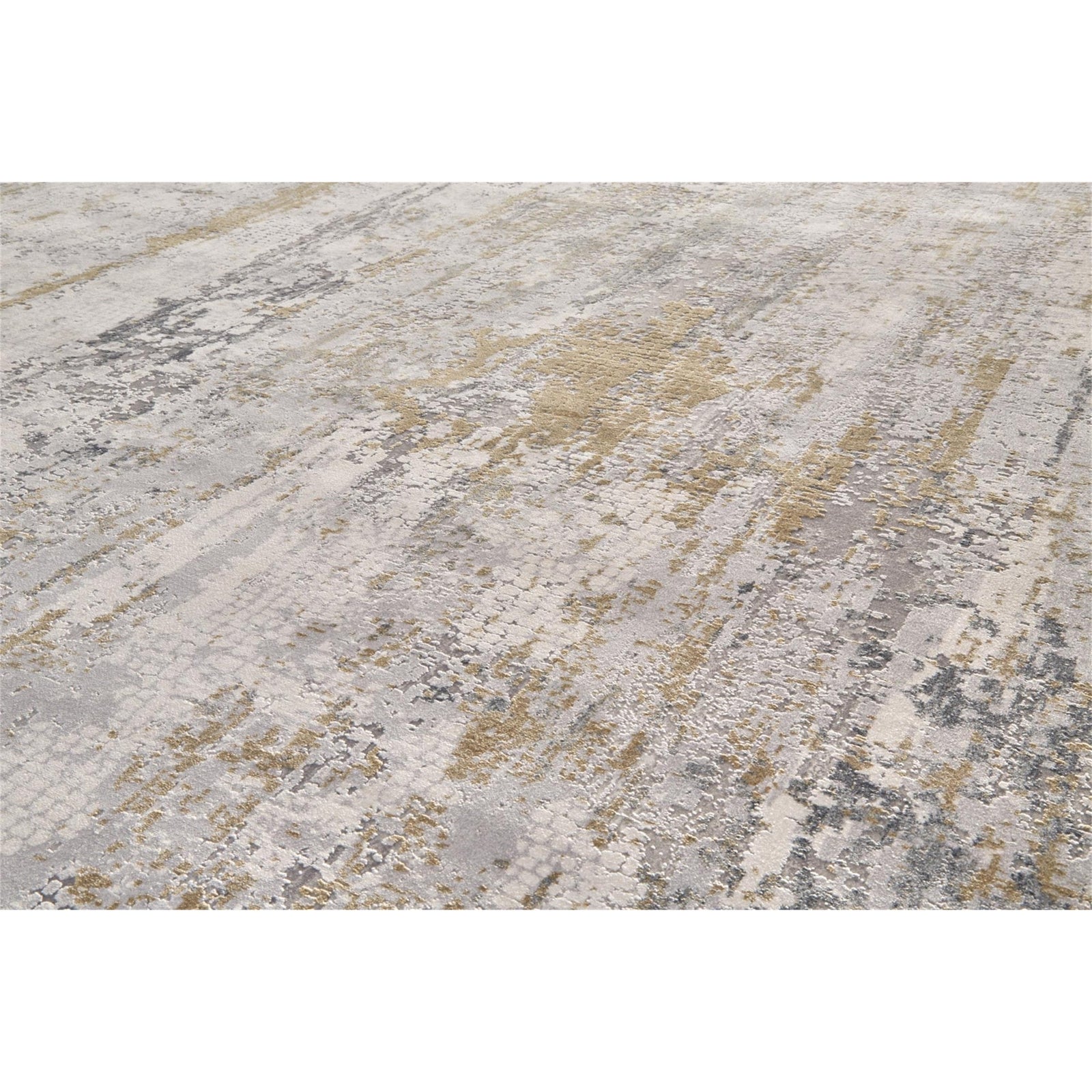 Feizy Cadiz 3887F Rug in Ivory/Gray