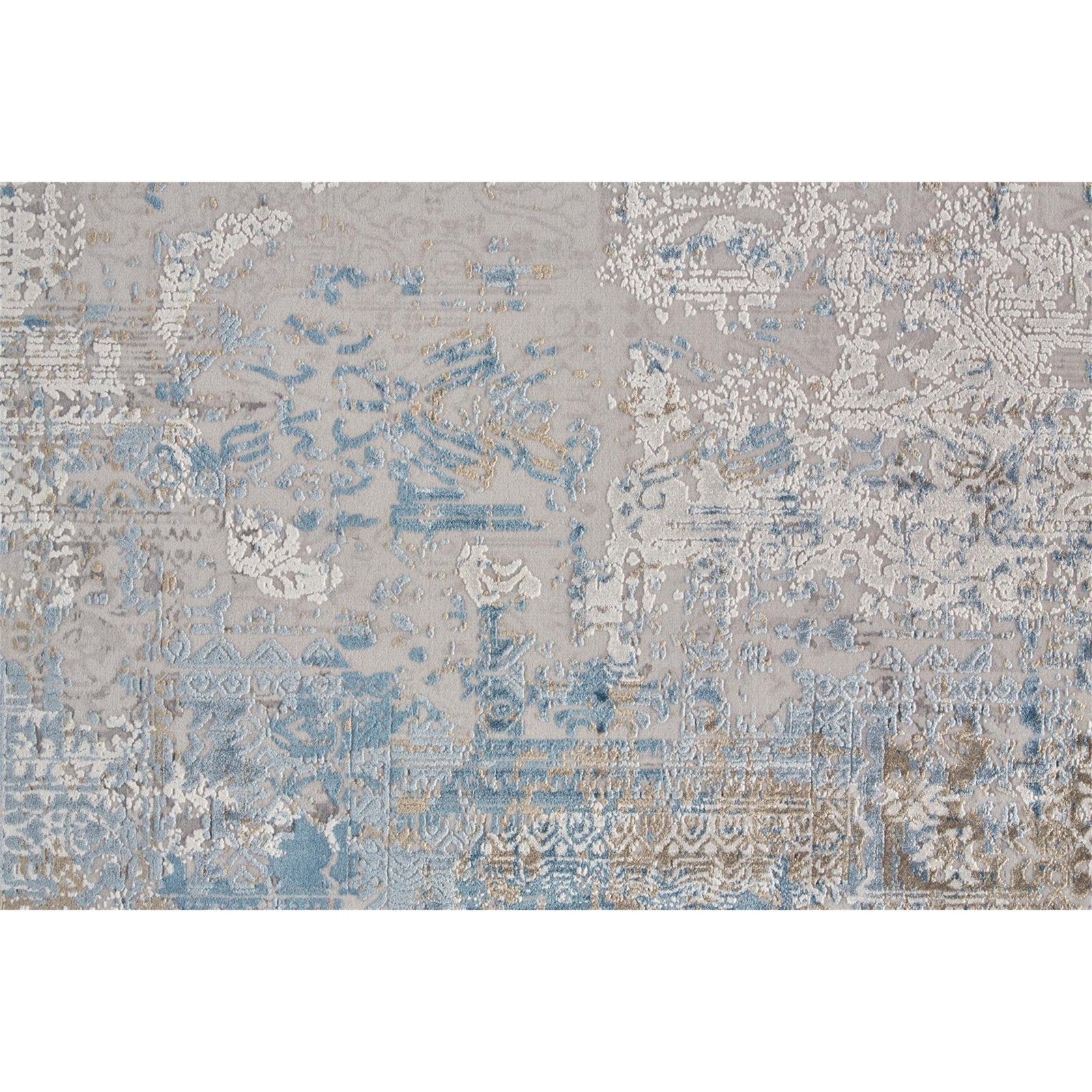 Feizy Cadiz 3890F Rug in Blue/Gray