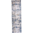 Feizy Cadiz 3891F Rug in Blue/Ivory