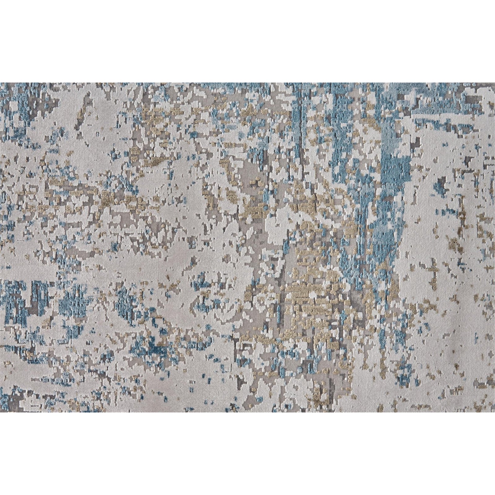 Feizy Cadiz 3891F Rug in Blue/Ivory