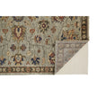 Feizy Carrington 6503F Rug in Gray / Gold