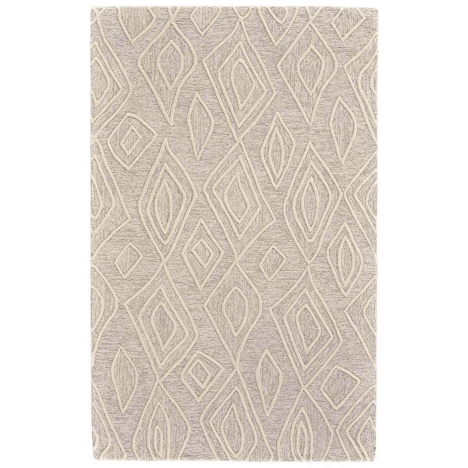 Feizy Enzo 8738F Rug in Ivory/Natural