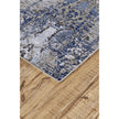 Feizy Gaspar 3834F Rug in Light Blue/Sterling