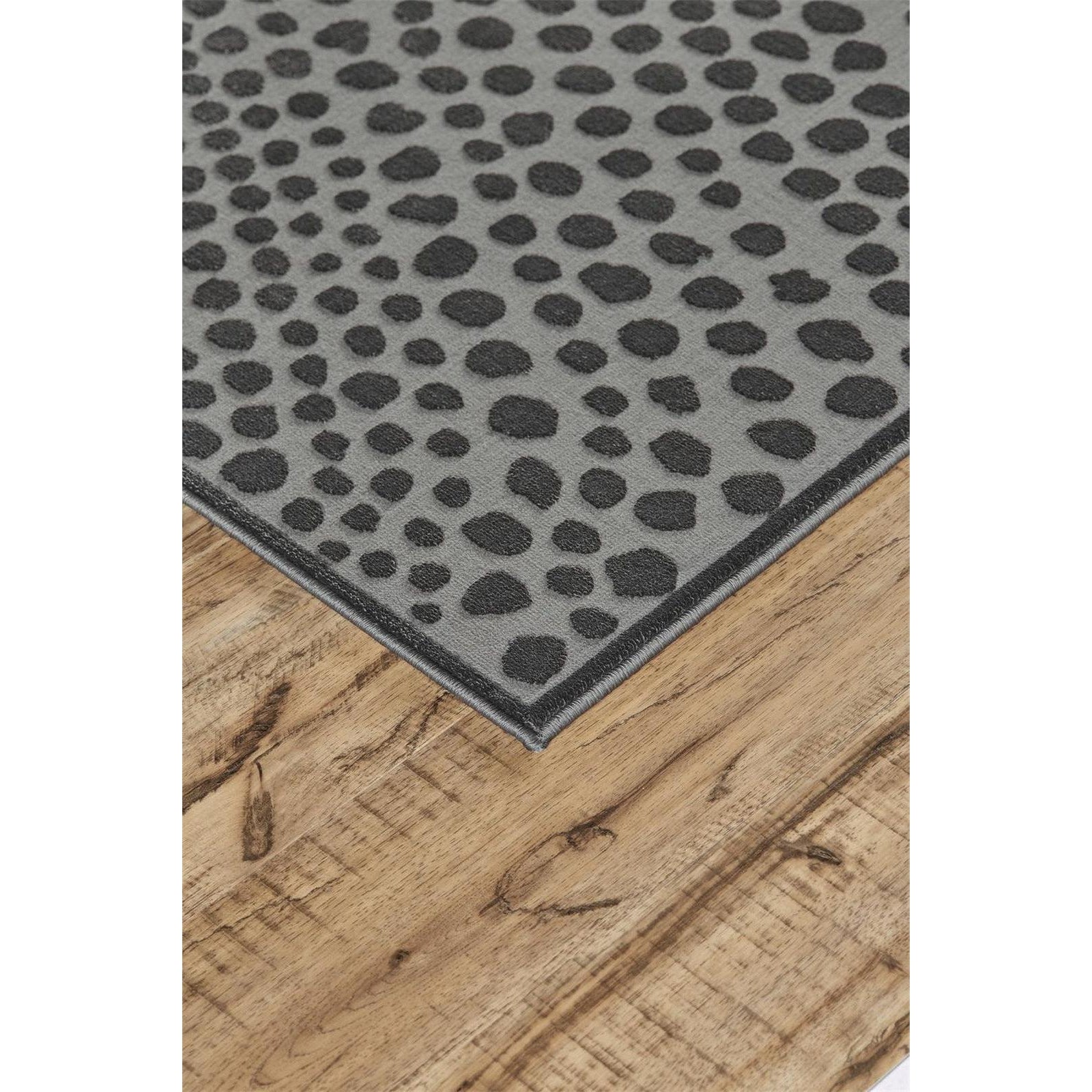 Feizy Gaspar 3835F Rug in Castle/Dark Gray