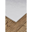 Feizy Gaspar 3838F Rug in Gray/White