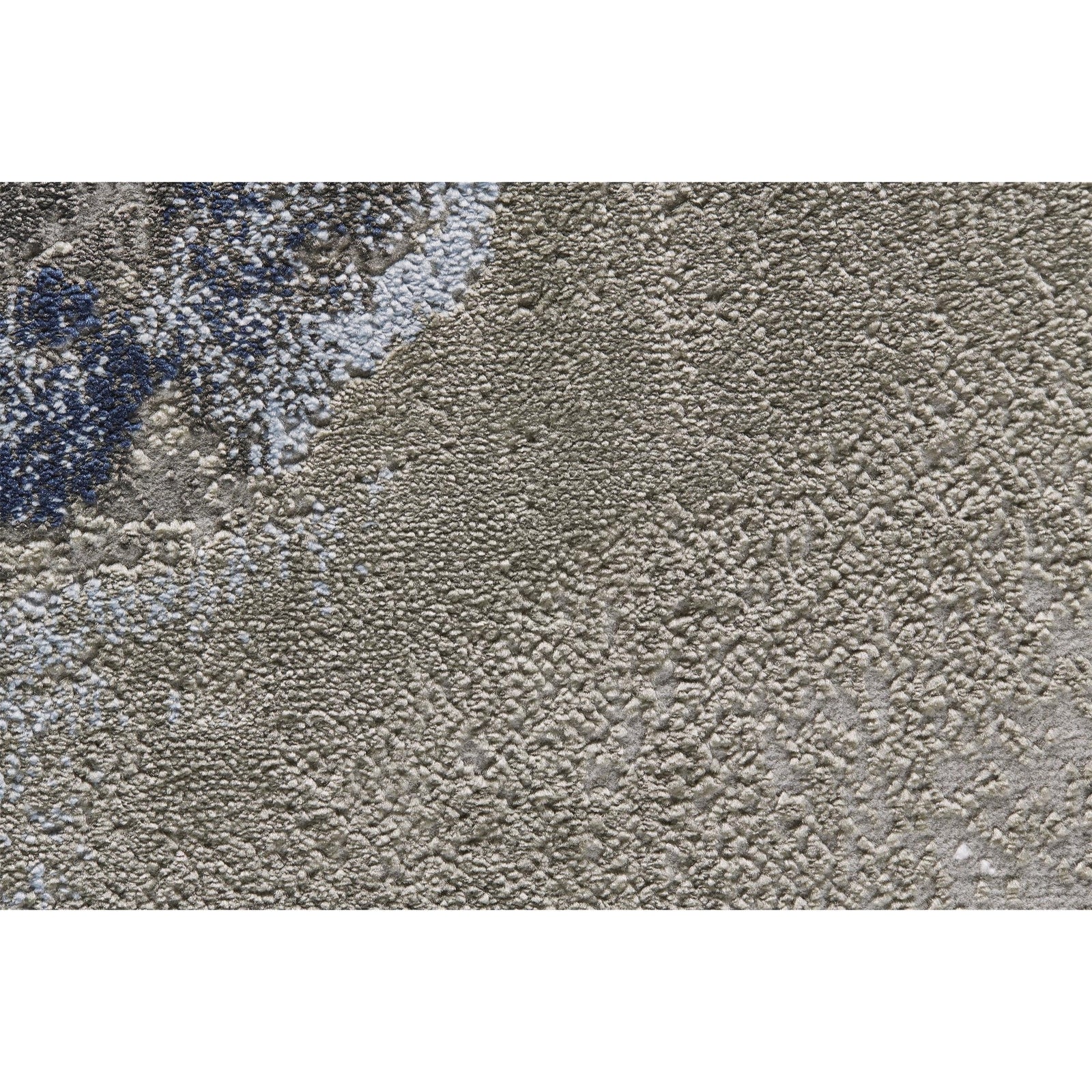 Feizy Gaspar 3838F Rug in Gray/White