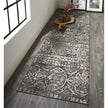 Feizy Kano 3871F Rug in Charcoal/Ivory