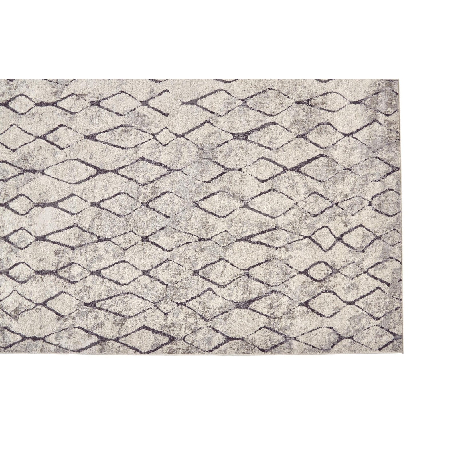 Feizy Kano 3872F Rug in Sand/Charcoal
